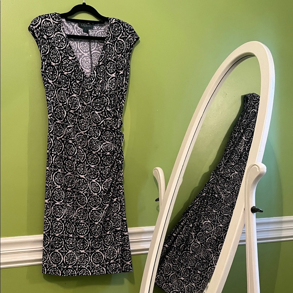 Ralph Lauren Faux Wrap Dress